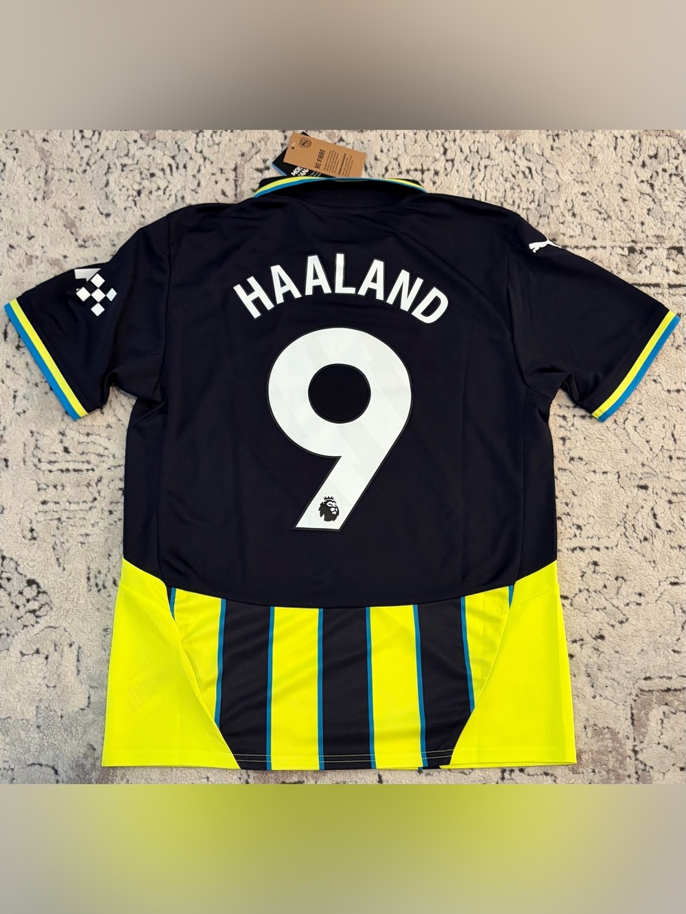 Puma Authentic 2024/2025 Manchester City Erling Haaland 775086-02 Jersey Men’s M